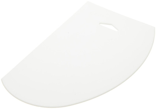 Winco PDS-7 Large 7" Plastic Bowl Scraper/Smoothe