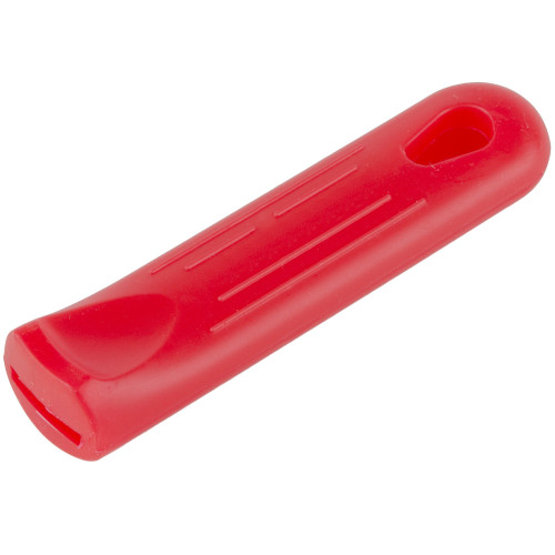 Winco AFP-2HR Red Removable Silicone Pan Handle Grip / Sleeve for 12" Fry Pans