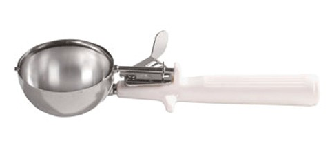 Winco ICOP-6 5.5 oz. White #6 Disher