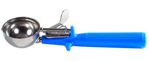 Winco ICOP-16 2 oz. Blue #16 Disher