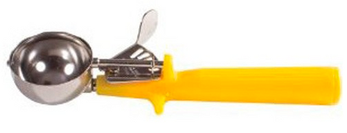 Winco ICOP-20 1.625 oz. Yellow #20 Disher