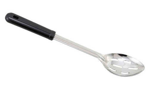 Winco BSSB-13 13" Slotted Basting Spoon with Coated Handle