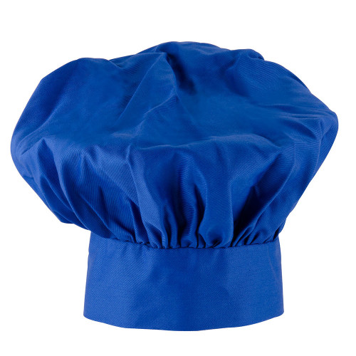 Winco CH-13BL 13" Royal Blue Chef Hat