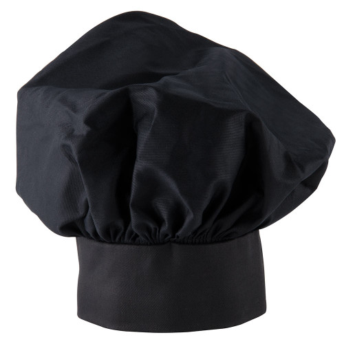 Winco CH-13BK 13" Black Chef Hat