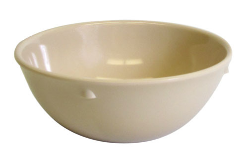 Adcraft MEL-BN11T Tan Melamine Nappy Bowl 11 oz. - 48/Pack