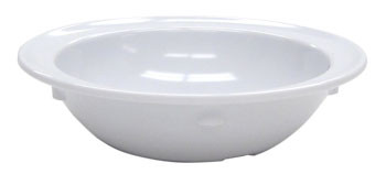 Adcraft MEL-FR35W White Melamine Fruit Bowl 3.5 oz. - 48/Pack