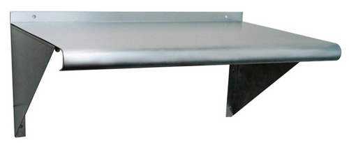 Stainless Steel Wall Shelf - 12" x 24" 
