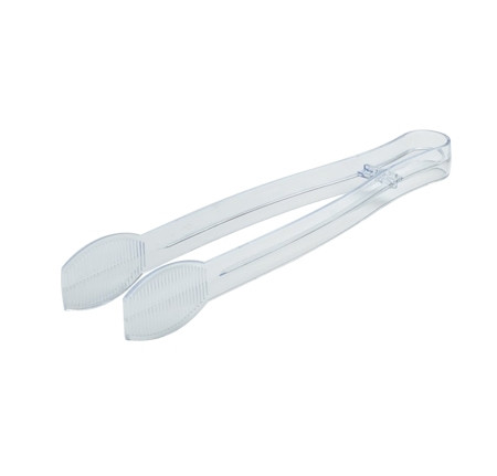 Fineline 3309-CL Clear Plastic 9" Tong
