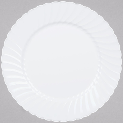 WNA Comet CW9180W Classicware 9" White Plastic Plate
