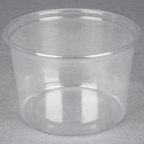 WNA Comet APCTR16 16 oz. Clear Plastic Round Deli Container