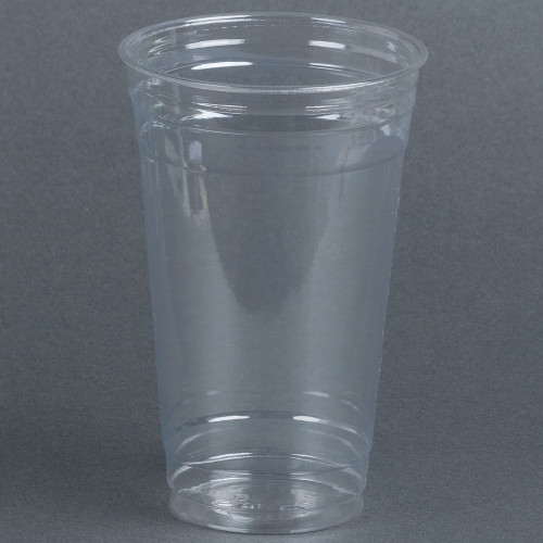 Dart Solo UltraClear TD24 24 oz. Clear PET Plastic Cold Cup - 600 / Case