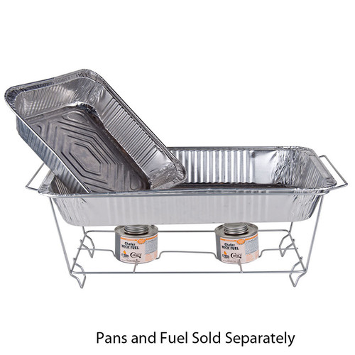 Chrome Wire Chafer Stand for Full Size Disposable Pans