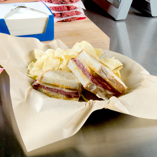 Bagcraft Packaging 300897 12" x 12" EcoCraft Deli Wrap