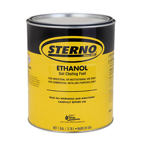 Sterno Products® 20110 Green Ethanol Gel Chafing Fuel 1 GAL (Case of 4)
