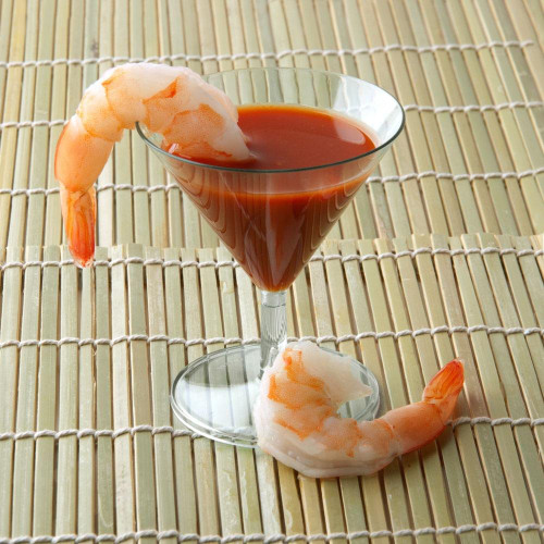 EMI Yoshi MM2 2 oz. Clear Plastic Marteeny Glass - 2 Piece 10 / Pack