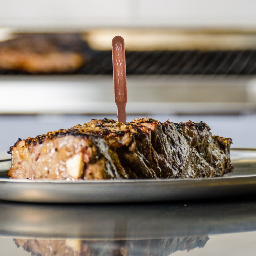 Royal Paper RP145D Brown Medium Well Steak Marker 1000/Box