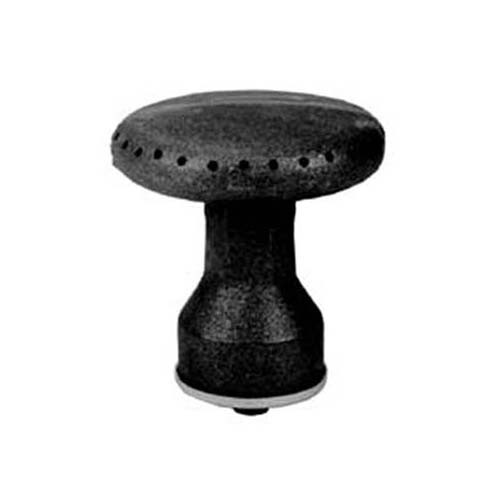 FMP 156-1011 4" Cast Iron Mushroom Burner (NAT/LP) - 7,000 BTU