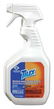 Tilex 35600 Commercial Solutions Instant Mildew Remover, 32 fl oz Trigger Spray Bottle - 9 / Case