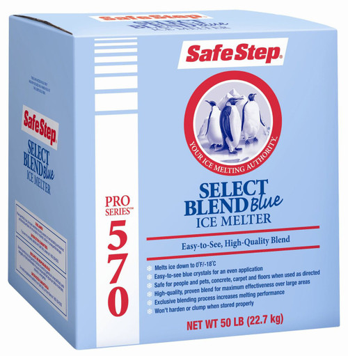 Safe Step Pro Series 570 Select Blend Blue Ice Melter 50-Pound Box