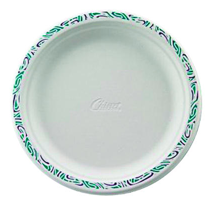 Huhtamaki Chinet® Classic White™ Plate 10.5'' (Case of 500)