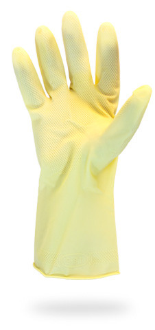 Impact 8118XL Unlined Latex Reusable Glove, Extra Large- Pair