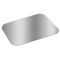 Flat Board Lid for 1.5 & 2.25 lb. Oblong Foil Pan - 500 / Case