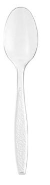 Clear Heavy Weight Plastic Teaspoon - Pack of 51