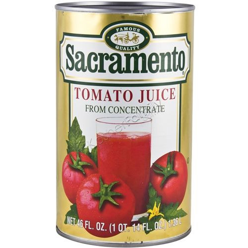 46 oz. Canned Tomato Juice - 12/Case