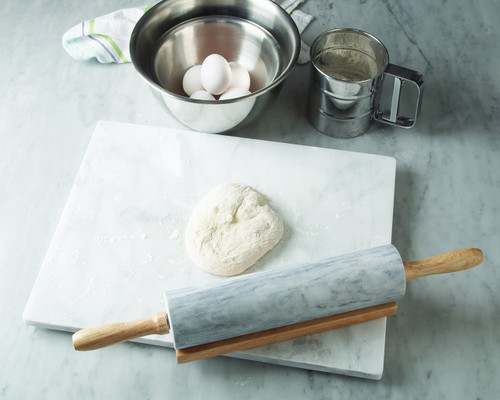 Fox Run 3829 Marble Pastry Board, 16" x 20"