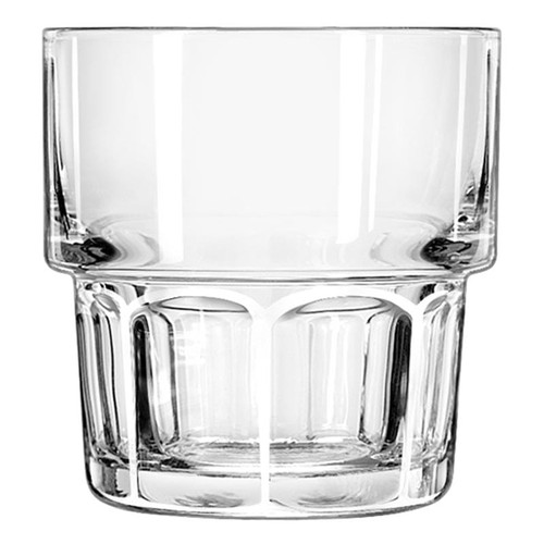 Libbey 15659 Gibraltar 9 oz. Stackable Rocks / Old Fashioned Glass - 36/Case - L15659