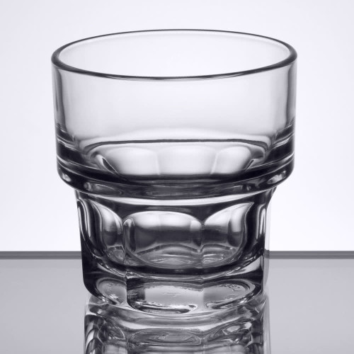 Libbey 15661 Gibraltar 7 oz. Stackable Rocks / Old Fashioned Glass - 36/Case