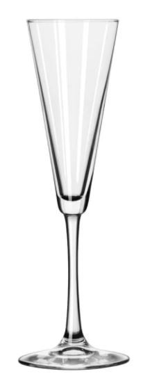 Libbey 7552 Vina 6.5 oz. Trumpet Flute Glass - 12/Case - L7533
