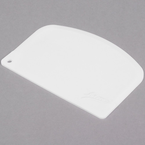 Winco PDS-5 5 1/2" x 3 3/4" Straight Edge Bowl Scraper