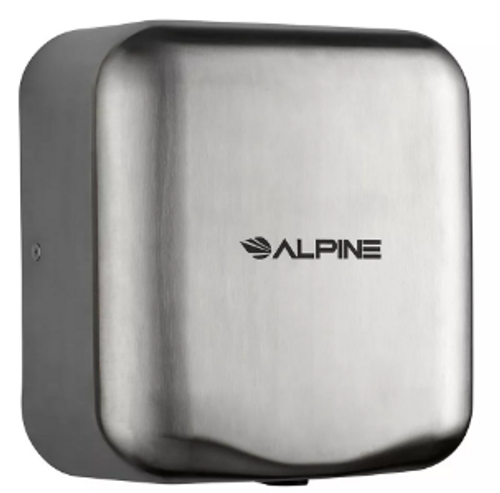 Alpine Industries 400-10-SSB Automatic Hand Dryer w/ 10 Sec Dry Time - Stainless, 110 120v