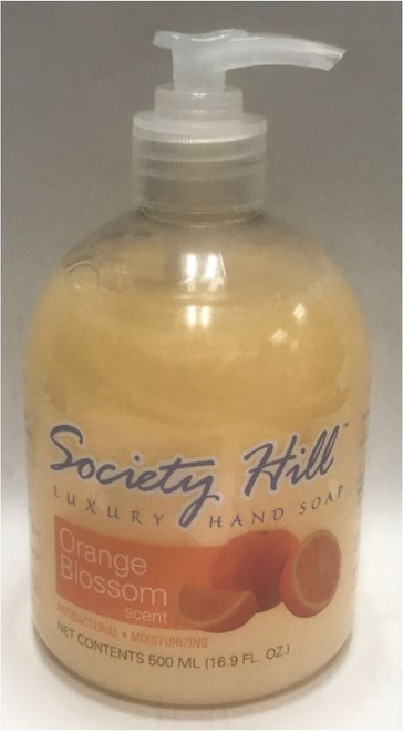 16.9 oz. Orange Blossom Scent Antibacterial Hand Soap with Moisturizer 