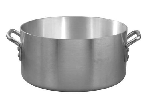 Winco APS-PT 14" x 7" 18.5 Qt. Aluminum Pasta and Vegetable Pot