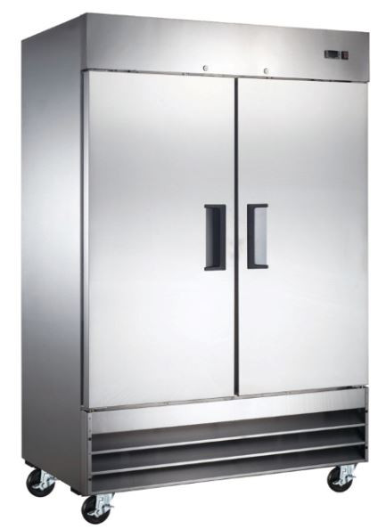 Falcon Food Service AR-49 49 cu. ft. Two Door Reach-In Stainless Steel Refrigerator