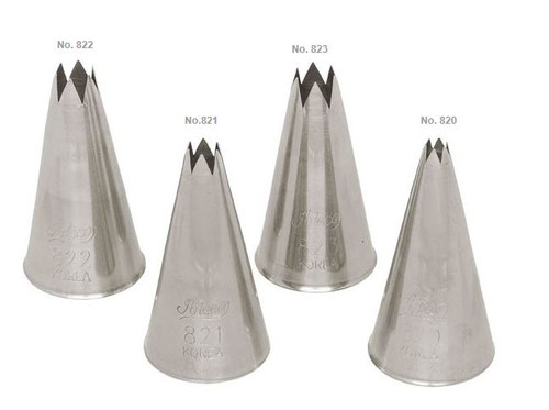 Ateco 823 5/16" Open Star #3 Pastry Tube (August Thomsen) - PTS3