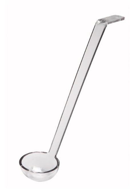 Cambro LD105135 (LD105) 10 1/2'' Clear Camwear 1 oz. Ladle