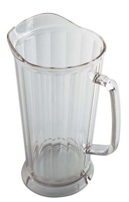 Cambro P64CW135 Camwear 64 oz. Clear Plastic Pitcher - P64CW