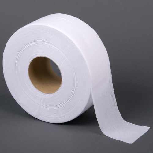 2-Ply Jumbo Toilet Paper Roll with 9" Diameter, 1,000 Feet / Roll - 12/Case