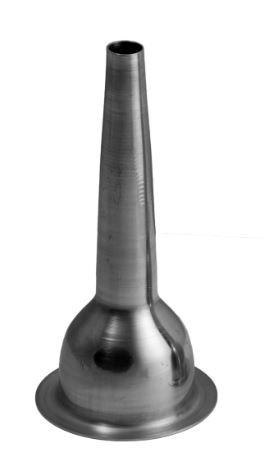1/2 Stuffing Horn for #12 Meat Chopper, Bell Shape