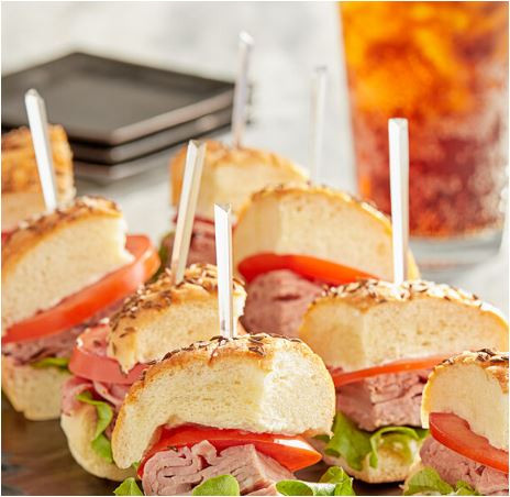 Royal Paper RP149-4C 4" Clear Plastic Prism Food Pick