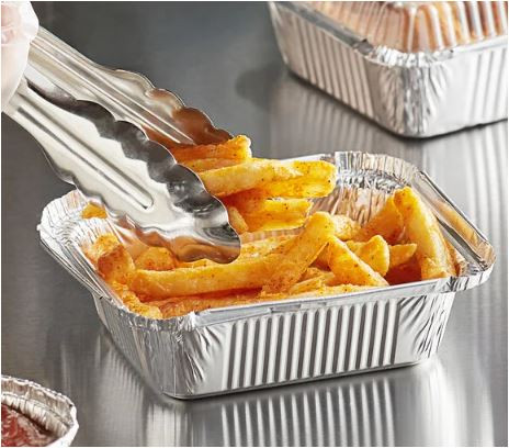 1 lb. Oblong Foil Pan - 1000 / Case (Liberty)