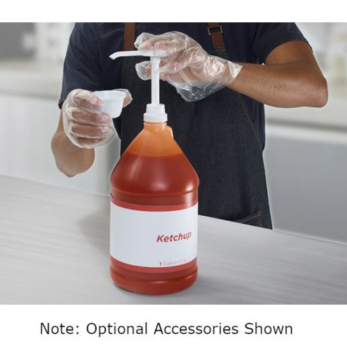 Winco PKT-1 Pump Dispenser for 1 Gallon Jug, 17"