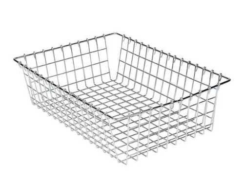 20" x 14" x 5 3/4" Level Top Wire Bagel / Pastry Basket