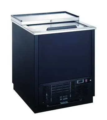 Falcon Food Service AGF-25 26" Glass Froster w/ Black Vinyl Exterior & 90 Mug Capacity