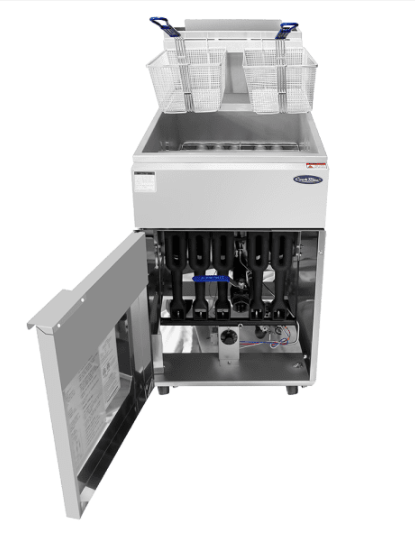 Atosa ATFS-75 Stainless Steel Deep Fryer 75 Lb..