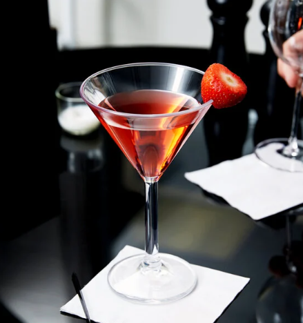 Yanco SM-10-MT 10 oz. SAN Plastic Martini Glass