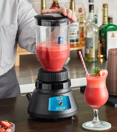 Waring BB145 BevBasix 48 oz. Commercial Bar Blender with Polycarbonate Container - 120V